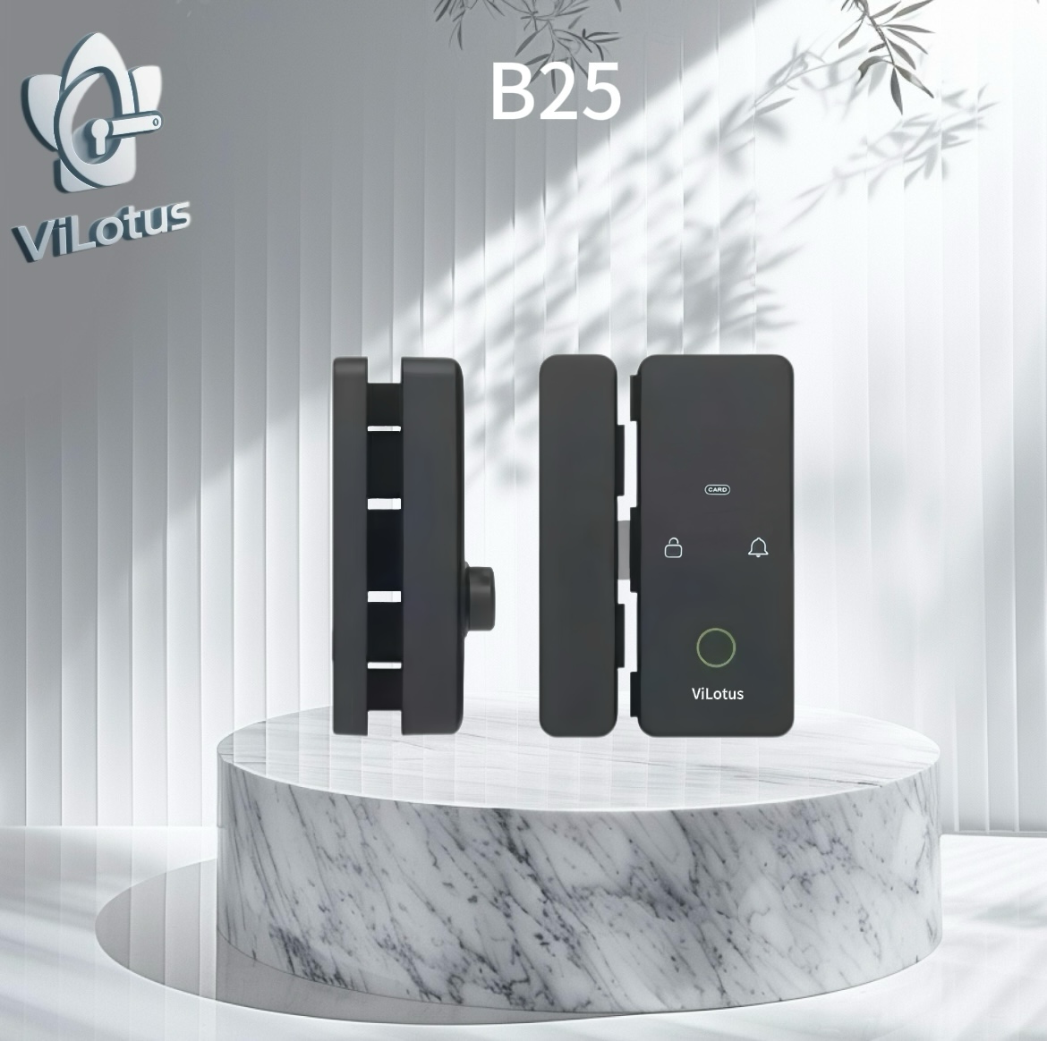 Khóa cửa kính B25